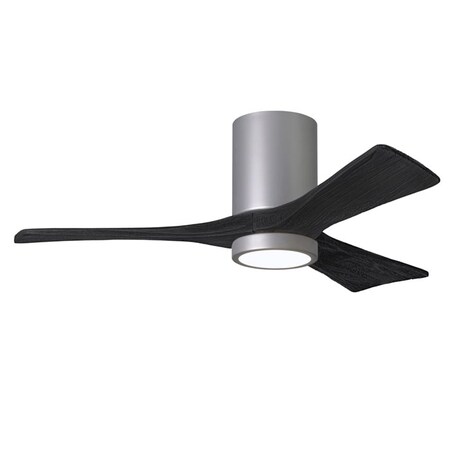 Matthews Fan Co Brushed Nickel Ceiling Fan IR3HLK-BN-BK-42